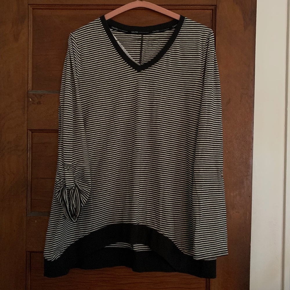 CALVIN KLEIN PERFORMANCE - Convertible Sleeve Knit